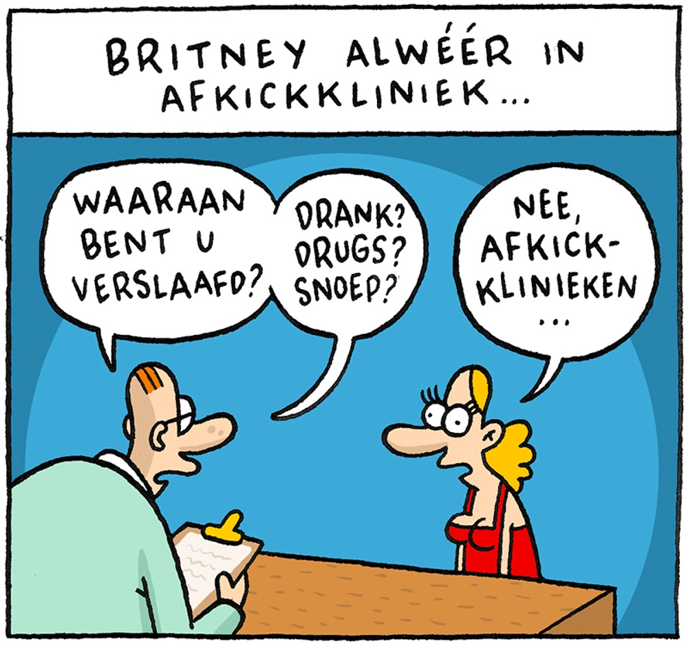 Britney in afkickkliniek